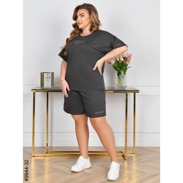 9944-32 Спортивний костюм жіночий двонитка батал (4 од: 54,56,58,60)