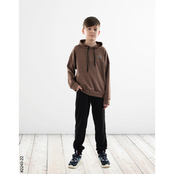 2240-22 Спортивний костюм двонитка підліток (4 од: 36,38,40,42)