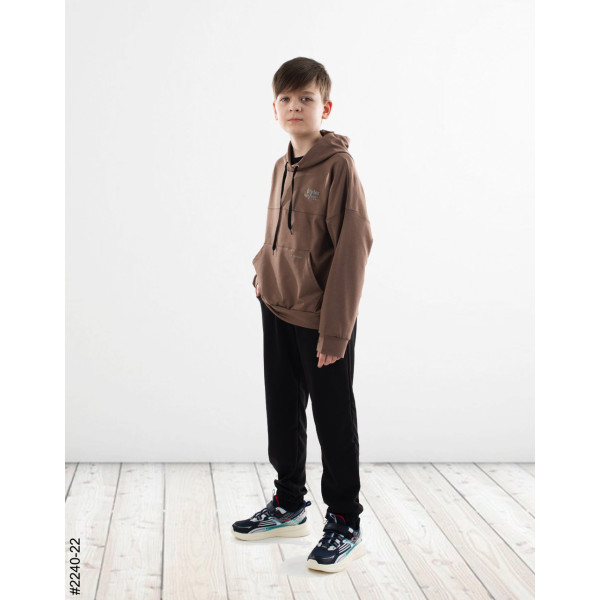 2240-22 Спортивний костюм двонитка підліток (4 од: 36,38,40,42)