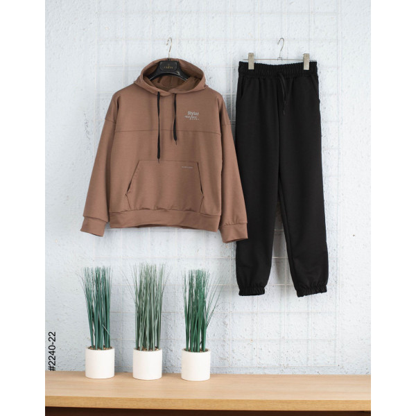 2240-22 Спортивний костюм двонитка підліток (4 од: 36,38,40,42)