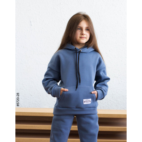 5720-28 Спортивний костюм тринитка на флісі підліток (4 од: 36,38,40,42)