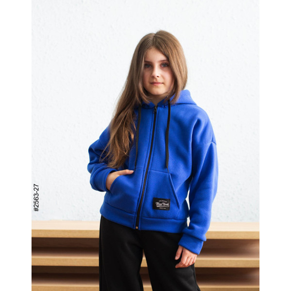 2563-27 Спортивний костюм тринитка на флісі підліток (4 од: 36,38,40,42)