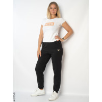 1270-31 Спортивні штани жіночі турецька двунитка напівбатал (4 од: 50,52,54,56)