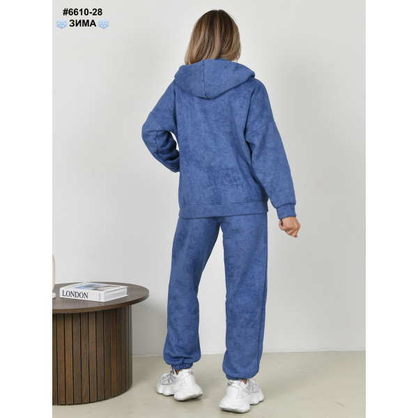 6610-28 Костюм жіночий турецька тринитка на флісі варьонка норма (3 од: 42,44,46)
