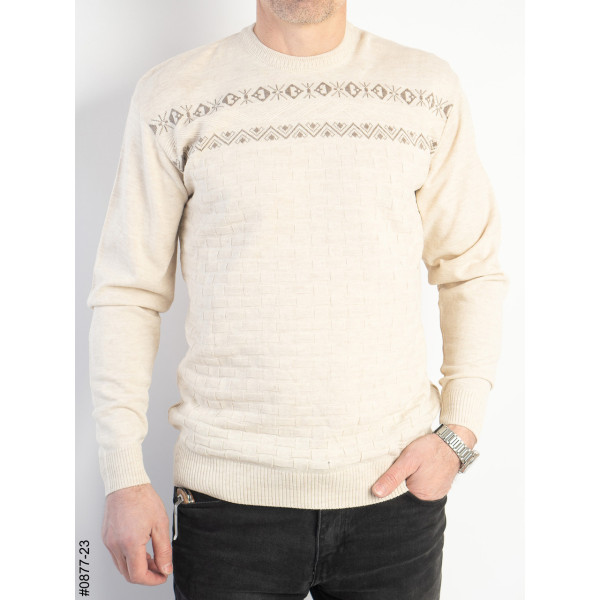 0877-23 Светр чоловічий норма (3 од: XL,XXL,3XL)