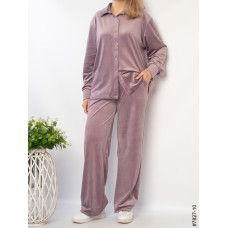 7827-10 Костюм жіночий велюр (4 од: 44,46,48,50)