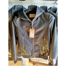 0068* чорна жіноча куртка (екошкіра, 7 од. розміри норма: S. M. L. XL. 2XL. 3XL. 4XL) видача наступного дня