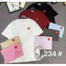 0234# мікс квітів жіноча футболка (95% бавовна, 12 од., розміри оверсайз) видача наступного дня