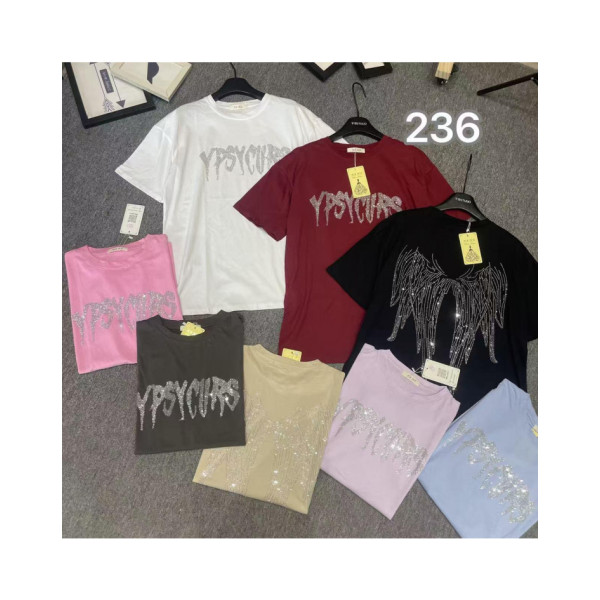 0236# мікс квітів жіноча футболка (95% бавовна, 12 од., розміри оверсайз) видача наступного дня