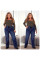 0856 # синие женские джинсы (LADY N, стрейчевые, 6 ед. размеры батал: 32-42) выдача на следующий день