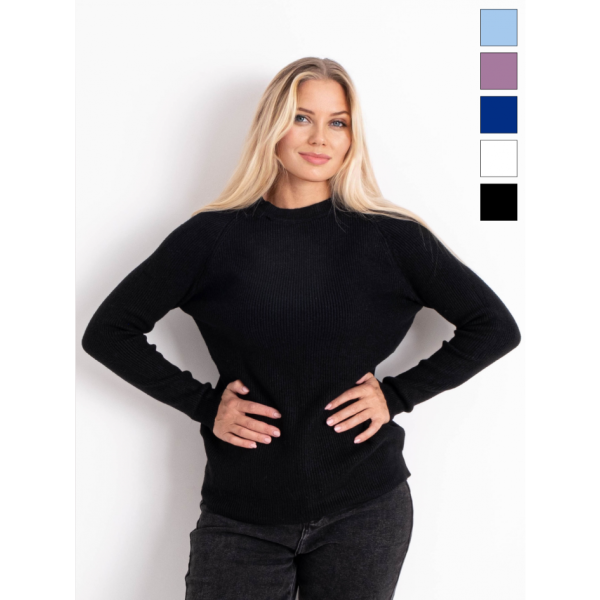 0803 * мікс кольорів жіночий теплий светр (15 од. універсальний батальний розмір: 52-56) видача наступного дня