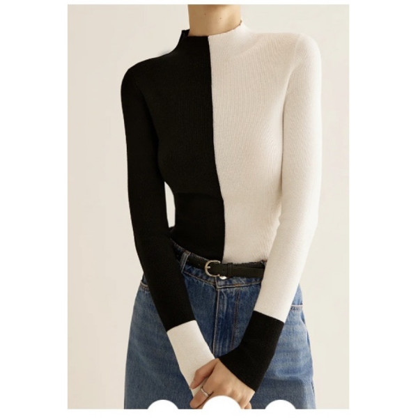 212005* мікс кольорів жіночий кашеміровий светр у рубчик (10 од., розміри норма: 46 універсальний) видача наступного дня