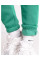4876-7 зеленый женский спортивный костюм (турецкая трехнитка, флис, 4 ед. размеры норма: S. M. L. XL)