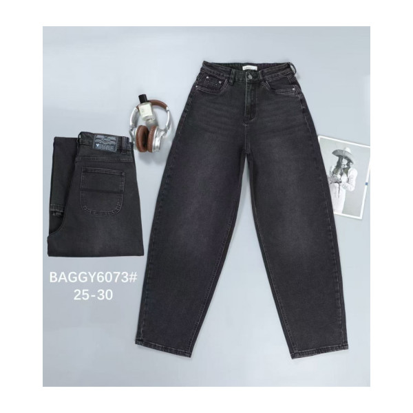 6073# сірі жіночі джинси vindasion (стрейч коттон, 6 од., розміри норма: 25-30) видача наступного дня