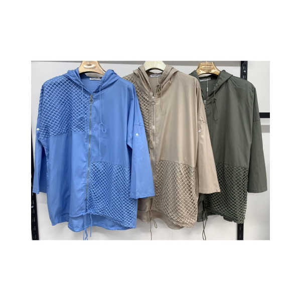 7704# выбор цвета женская ветровка (5 ед, размеры батал: 3XL-7XL) выдача на следующий день