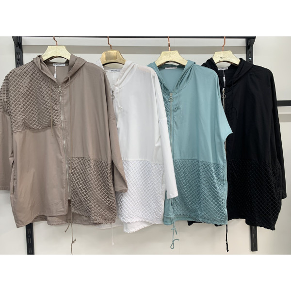 7704# выбор цвета женская ветровка (5 ед, размеры батал: 3XL-7XL) выдача на следующий день
