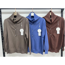 914100 * мікс квітів жіночий светр (кашемір, 20 од., розміри напівбатал: 54) видача наступного дня