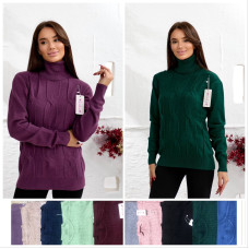 9986-3* мікс квітів жіночий кашеміровий светр (мікс квітів, 10 од., розміри норма: 46-48) видача наступного дня