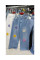 2019# голубые женские стрейчевые джинсы New Jeans (6 ед, размеры норма: 26-31) выдача на следующий день