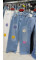 2019# голубые женские стрейчевые джинсы New Jeans (6 ед, размеры норма: 26-31) выдача на следующий день