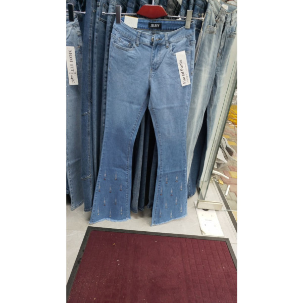 6007# блакитні жіночі стрейчові джинси New Jeans (6 од., розміри норма: 26-31) видача наступного дня