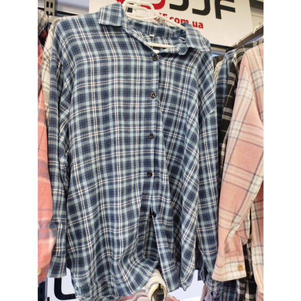 7756# выбор цвета женская рубашка JJF (4 ед, размеры полубатал: 3XL-6XL) выдача на следующий день