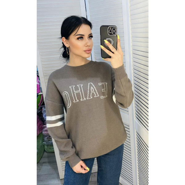 1129* мікс кольорів жіночий светр (6 од., розміри норма-напівбатал: M-XL універсальний) видача наступного дня