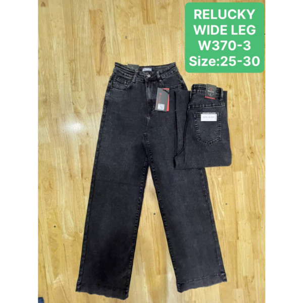 0370-3 # темно сірі жіночі джинси (relucky, стрейчові, 6 од., розміри норма: 25-30) видача наступного дня