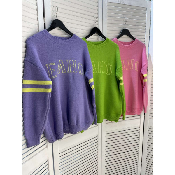 1129* мікс кольорів жіночий светр (6 од., розміри норма-напівбатал: M-XL універсальний) видача наступного дня