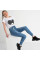 0647 New Jeans американка блакитна стрейчева (6 од. розміри: 25.26.27.28.29.30) New Jeans