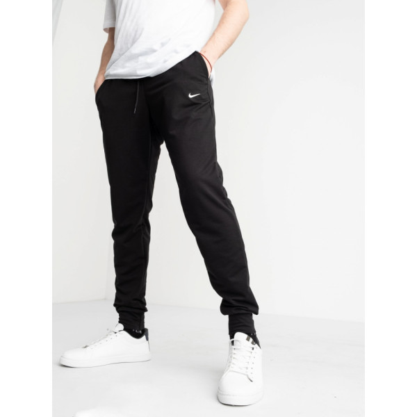 1621-11 / черные мужские спортивные штаны (двунитка, 1 ед. размеры норма: L) Спортивные штаны