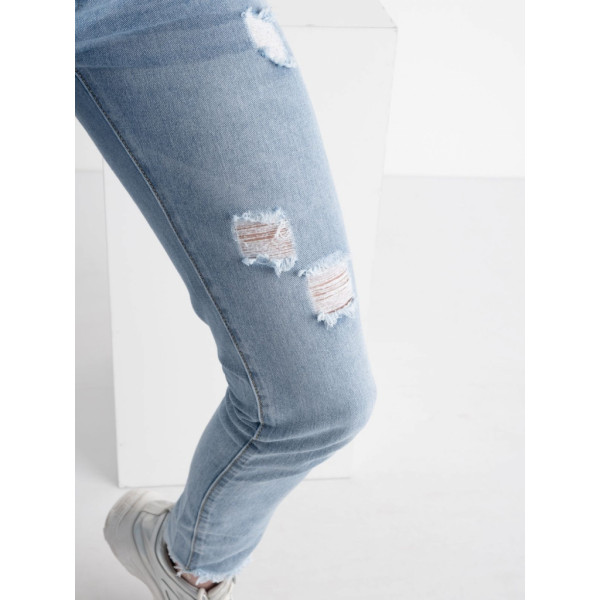 0667-5 / голубые женские джинсы (New Jeans, стрейчевые, 5 ед. размеры норма: 25. 25. 26, 28, 30) New Jeans