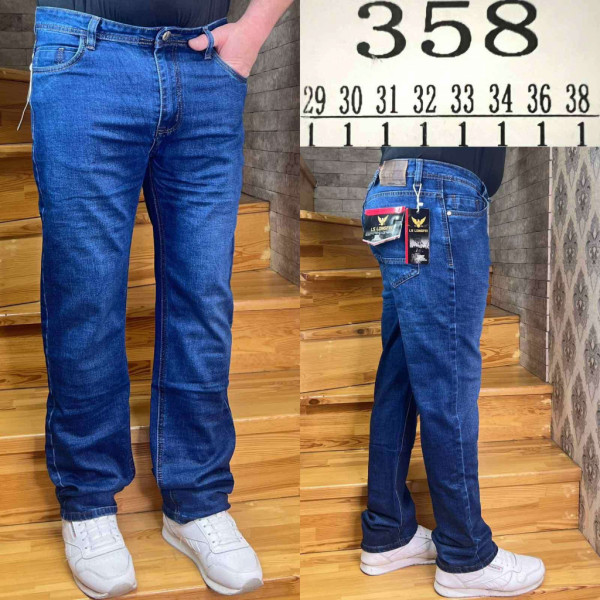 0358# синие мужские джинсы (стрейч, 8 ед, размеры норма: 29-38) выдача на следующий день Джинсы
