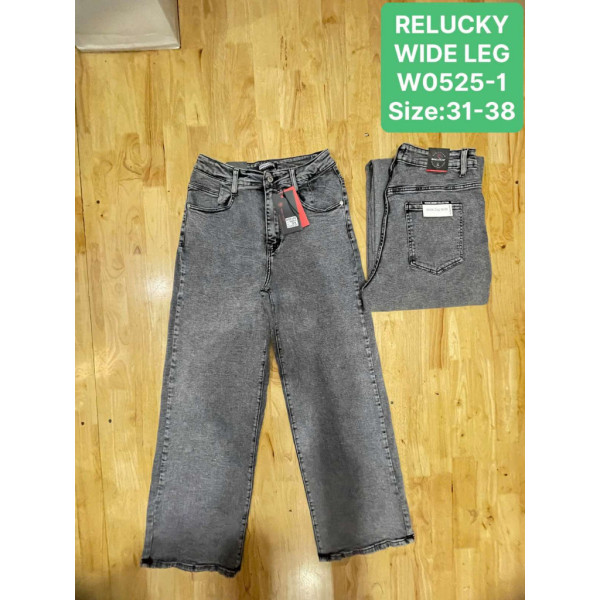0525# серые женские джинсы (Relucky, 6 ед, размеры батал: 31-38) выдача на следующий день Relucky