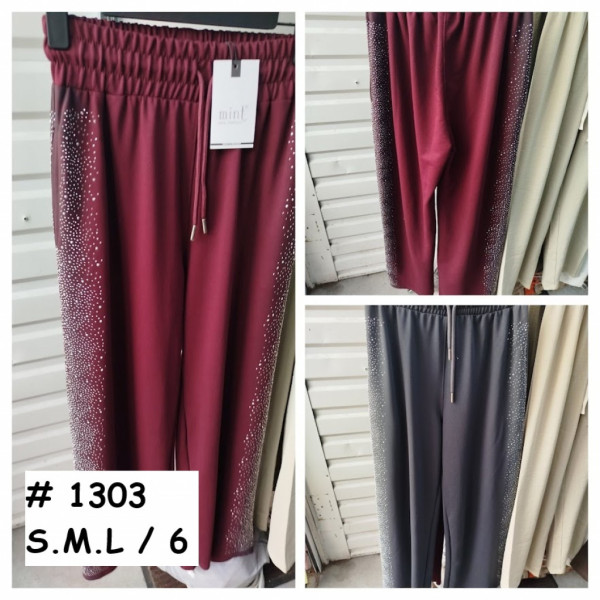 1303# выбор цвета женские брюки (6 ед, размеры норма: S. M. L) выдача на следующий день Брюки