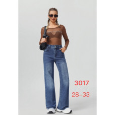 3017# синие женские джинсы (New Jeans, стрейч, 6 ед, размеры полубатал: 28-33) выдача на следующий день New Jeans