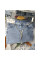 7053# голубые женские джинсовые шорты-юбка(Derun, стрейч, 6 ед, размеры батал: 30-36) выдача на следующий день Derun
