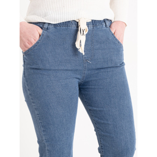 0784-226 / синие женские джинсы (стейчевые, 6ед. размеры батал:31. 31. 31. 32. 32. 33) Джинсы