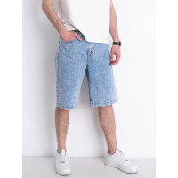 5390-7 / голубые мужские джинсовые шорты (SPPS, стрейчевые, 7 ед. размеры норма: 29. 30. 31. 31. 32. 33. 33) SPPS