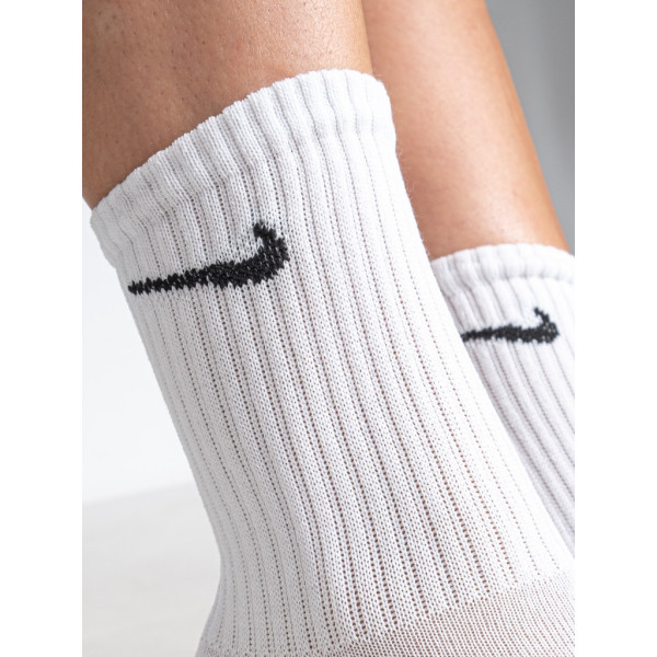 52931 белые женские носки (хлопок, 12 ед. размеры норма: 36-40) Носки