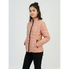 0456-23 рожева підліткова куртка (5'TH AVENUE, синтепон, 3 од. розміри підліток: S. M. L) 5`th Avenue
