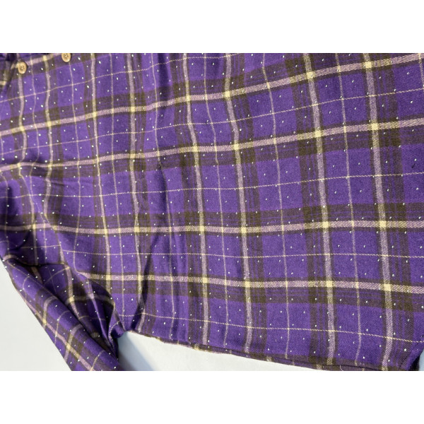 7758-24 фиолетовая женская рубашка (JJF. с камнями и капюшоном, 4 ед, размеры полубатал: 3XL, 4XL, 5XL, 6XL) JJF