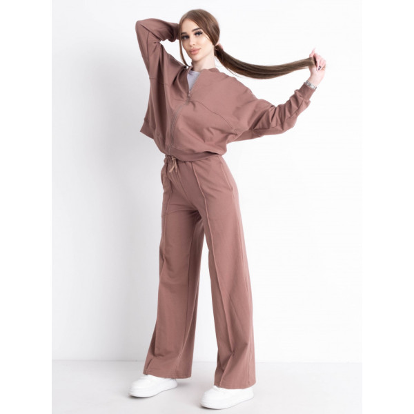 5901-3 мокко жіночий спортивний костюм (5'TH AVENUE, турецька двонитка, 4 од. розміри норма: 42. 44. 46. 48) 5`th Avenue