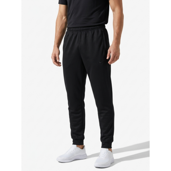 5446-1 черные мужские спортивные брюки (манжет, турецкая лакоста, с кармпнами на змейке, 5 ед. размеры норма: 46, 48, 50, 52, 54) Спортивные штаны