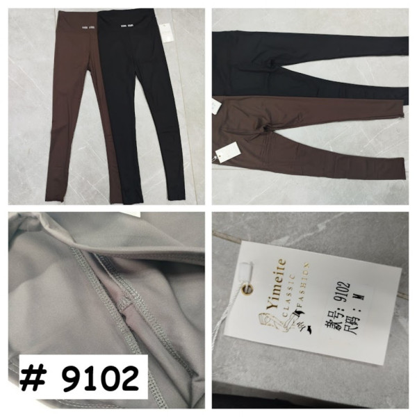 9102# выбор цвета женские лосины (дайвинг, 6 ед. размеры норма: M-4XL) выдача на следующий день Лосины