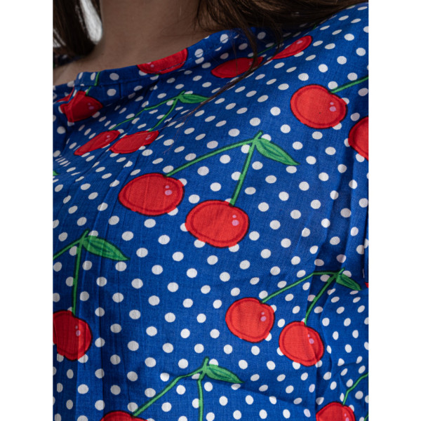 16158-22 синій жіночий костюм двійка (трикотаж, 4 од. розміри норма: S. S. M. M)