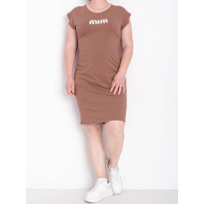 3201-3 мокко жіноча туніка (5'TH AVENUE, турецька двонитка, 3 од. розміри батал: 54. 56. 58)