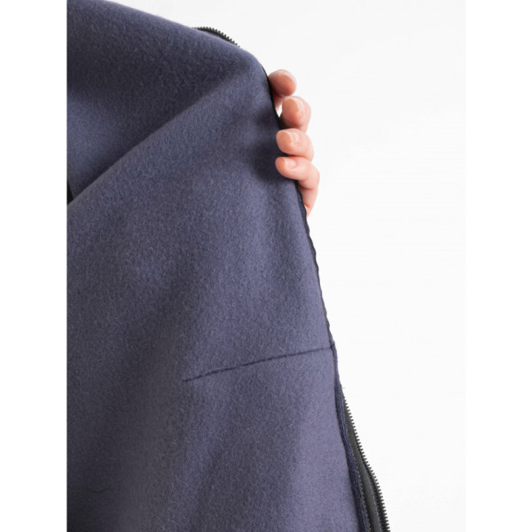 0638-60 сірий жіночий спортивний костюм (5`th Avenue, турецька тринитка, фліс, 3 од., розміри батал: 50. 52. 54)