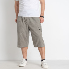 15453-72* зелені чоловічі шорти (коттон, на резинці, 10 од. розміри норма: XL-5XL, дублюються) видача наступного дня