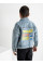 0921-6C блакитна підліткова джинсова куртка (MODA, на 9-11 років, 3 од. розмір на бірках: 130.140.150)
